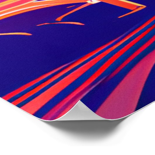 Fort Worth, Stad in levendige kleuren, Reizen Poster (Hoek)