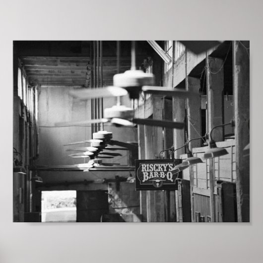 Fort Worth Stockyards Poster (Voorkant)