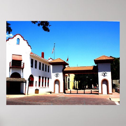 Fort Worth Stockyards Poster (Voorkant)