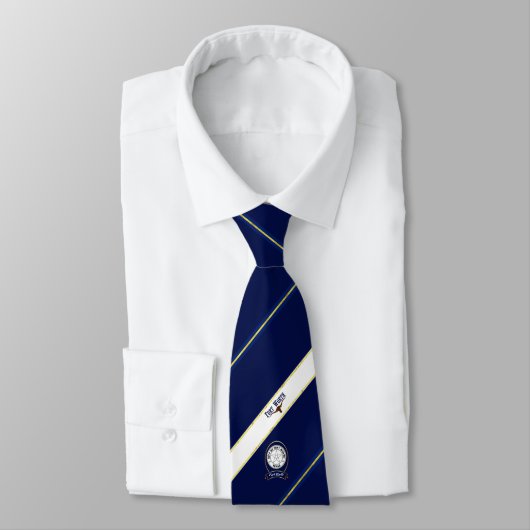 Fort Worth Strees vlag Stropdas (Gebonden)