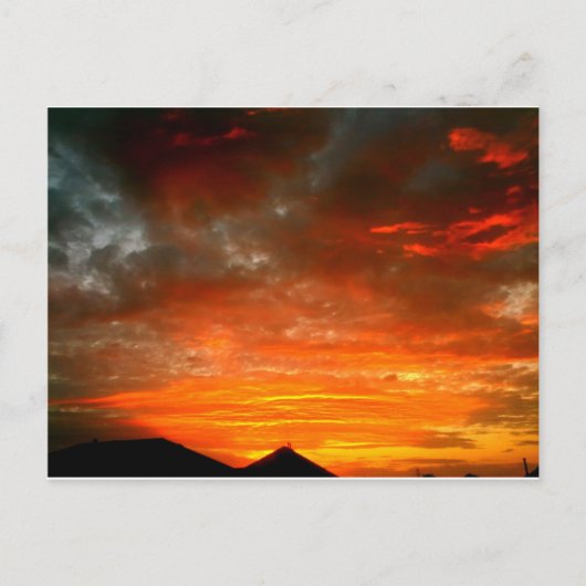 Fort Worth sunset Briefkaart (Voorkant)