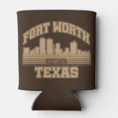 Fort Worth, Texas Blikjeskoeler (Achterkant)