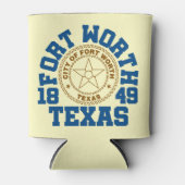 Fort Worth, Texas Blikjeskoeler (Voorkant)