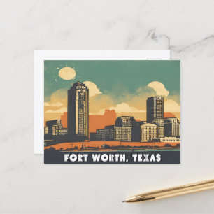 Fort Worth, Texas Briefkaart