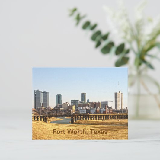 Fort Worth, Texas Briefkaart (Staand voorkant)