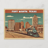 Fort Worth, Texas Briefkaart (Voorkant)