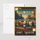 Fort Worth, Texas |  Briefkaart (Voorkant / Achterkant)