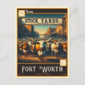 Fort Worth, Texas |  Briefkaart (Voorkant)