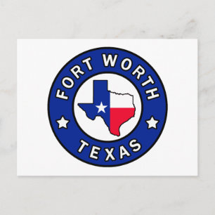 Fort Worth Texas Briefkaart