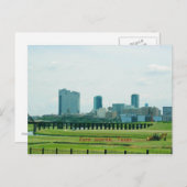 Fort Worth Texas Briefkaart (Voorkant / Achterkant)