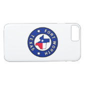 Fort Worth Texas Case-Mate iPhone Case (Achterkant (Horizontaal))