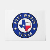 Fort Worth Texas Deurmat (Voorkant)