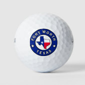 Fort Worth Texas Golfballen (Voorkant)