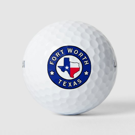 Fort Worth Texas Golfballen (Voorkant)