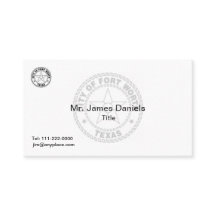 Fort Worth Texas Great Seal