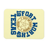 Fort Worth, Texas Magneet (Horizontaal)