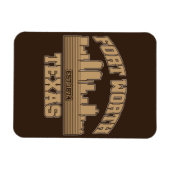 Fort Worth, Texas Magneet (Horizontaal)