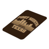 Fort Worth, Texas Magneet (Linkerzijde)