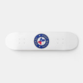 Fort Worth Texas Persoonlijk Skateboard (Horizontaal)