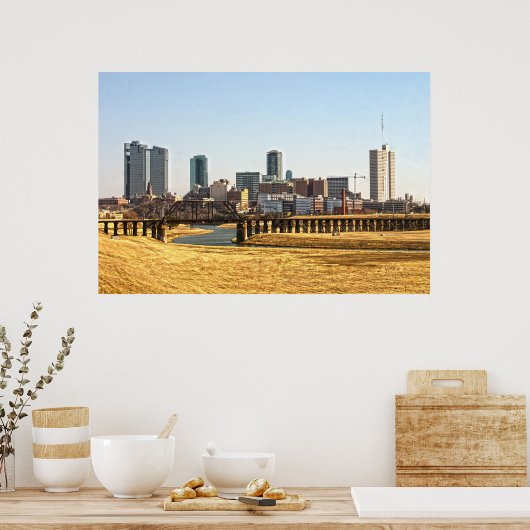 Fort Worth, Texas Poster (Keuken)