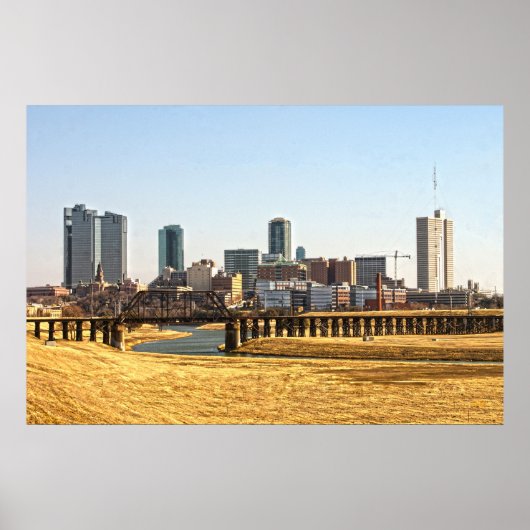 Fort Worth, Texas Poster (Voorkant)