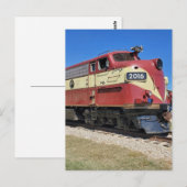 Fort Worth, Texas Railroad Postcard Briefkaart (Voorkant / Achterkant)