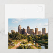 Fort Worth Texas Reizen Briefkaart (Voorkant / Achterkant)