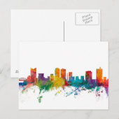 Fort Worth Texas Skyline Briefkaart (Voorkant / Achterkant)