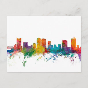 Fort Worth Texas Skyline Briefkaart