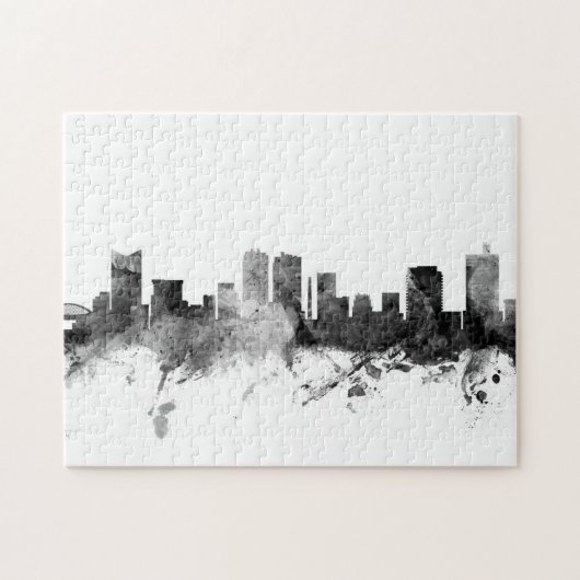 Fort Worth Texas Skyline Legpuzzel (Horizontaal)