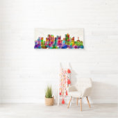 Fort Worth Texas Skyline Spandoek (Insitu)