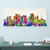 Fort Worth Texas Skyline Spandoek (Beurs)
