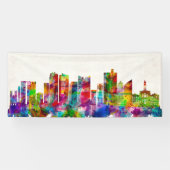 Fort Worth Texas Skyline Spandoek (Horizontaal)