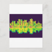 Fort Worth Texas Skyline Uitnodiging Briefkaart (Voorkant)