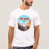 Fort Worth Texas Stock Yards  T-shirt (Voorkant)