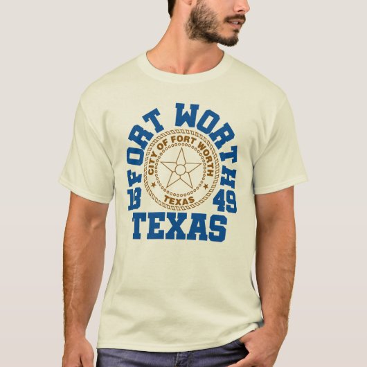Fort Worth, Texas T-shirt (Voorkant)