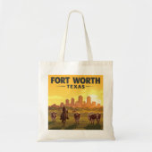  Fort Worth, Texas Tote Bag (Voorkant)