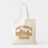 Fort Worth, Texas Tote Bag (Achterkant)