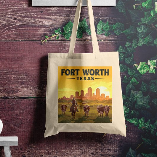  Fort Worth, Texas Tote Bag
