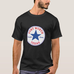 Fort Worth Texas Verenigde Staten van Amerika Vere T-shirt