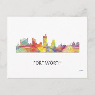 FORT WORTH, TEXAS WB1 - BRIEFKAART