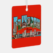  Fort Worth TX Ornament (Voorkant Rechts)