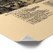 Fort Worth, TX Panoramic Map - 1886 Poster (Hoek)