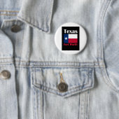 Fort Worth TX Ronde Button 5,7 Cm (In situ)