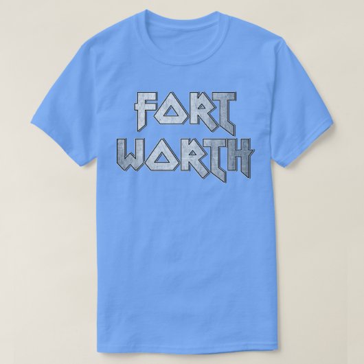 Fort Worth TX T-shirt (Design voorkant)