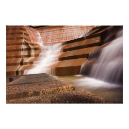 Fort Worth Water Gardens Foto Afdruk