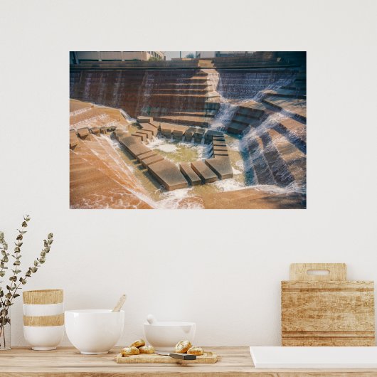 Fort Worth Water Gardens Poster (Keuken)