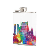 Fortaleza Brazil Skyline Heupfles (Links)