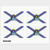 Fortaleza, Braziliaanse stadsvlag Stickers (Vel)