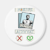 Fortes Fortuna Adiuvat Magneet (Voorkant)